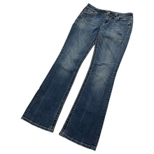 Load image into Gallery viewer, Women&#39;s Miss Me Low Rise Flared Denim Jeans - Size M
