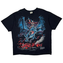 Load image into Gallery viewer, Liquid Blue Skeleton Dragon Rider Tee - Size XL
