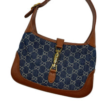 Load image into Gallery viewer, Gucci Jackie 1961 GG Denim Bag - O/S
