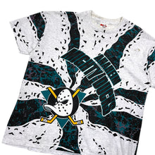 Load image into Gallery viewer, 1993 Anaheim Mighty Ducks All Over Print Tee - Size XL
