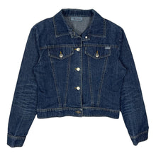 Load image into Gallery viewer, Women&#39;s Ub Jeans Cropped Denim Trucker Jacket - Size S
