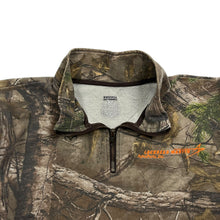 Load image into Gallery viewer, Lockheed Martin AeroParts Russell Realtree Camo Quarter Zip - Size M
