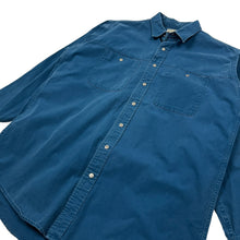 Load image into Gallery viewer, LL Bean USA Made Snap Button Up Shirt - Size XL
