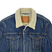 Load image into Gallery viewer, Levi's Sherpa Lined Denim Jacket - Size S
