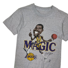 Load image into Gallery viewer, Los Angeles Lakers Magic Johnson Caricature Tee - Size XS/S
