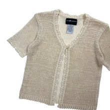 Load image into Gallery viewer, Women&#39;s Knit Short Sleeve Cardigan - Size S
