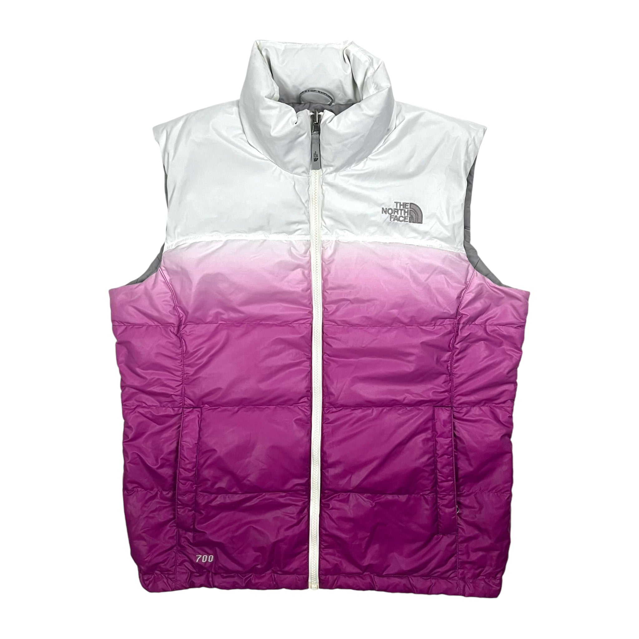 The North Face Puffer Vest hot Jacket 700 Down Fill Maroon Women Size xsmall NWOT