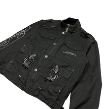 Load image into Gallery viewer, Ed Hardy By Christian Audigier Black Panther Jacket - Size L
