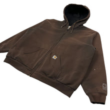Load image into Gallery viewer, Sun Baked Carhartt Insulated Zip Up Hoodie - Size XL
