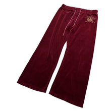 Load image into Gallery viewer, Women&#39;s Juicy Couture Velour Sleepy Royalty Flared Track Pants - Size XL
