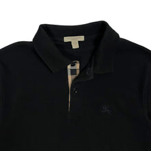 Load image into Gallery viewer, Burberry Brit Nova Check Knit Long Sleeve Polo - Size S
