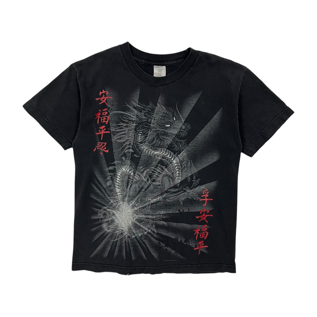 Sunbaked Dragon Luck and Peace Tee - Size S