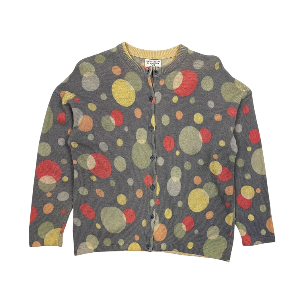 Women's United Colors Of Benetton Polka Dot Cardigan - Size M
