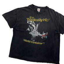 Load image into Gallery viewer, 2007 The Tragically Hip World Container Distressed Tour Tee - Size L
