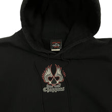 Load image into Gallery viewer, 2003 Orange County Choppers Spades Flaming Dice Pullover Hoodie - Size XXL
