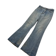 Load image into Gallery viewer, Levi's Flared Orange Tab Denim Jeans - Size 28"
