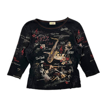 Load image into Gallery viewer, Women's Cactus Musical Top - Size S
