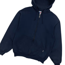 Load image into Gallery viewer, Russell USA Made Blank Full Zip Hoodie - Size M
