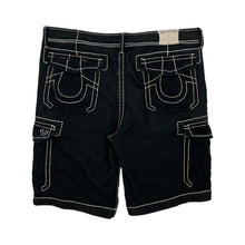 Load image into Gallery viewer, True Religion Contrast Stitched Cargo Shorts - Size 36&quot;
