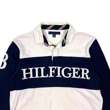 Load image into Gallery viewer, Tommy Hilfiger Spell Out Rugby Shirt - Size L
