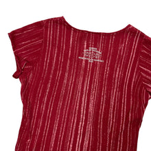 Load image into Gallery viewer, Women&#39;s Harley-Davidson Vertical Striped Tee - Size XL
