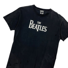 Load image into Gallery viewer, Distressed The Beatles Logo Tee - Size L
