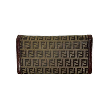 Load image into Gallery viewer, Fendi Zucca Print Canvas Long Wallet - O/S
