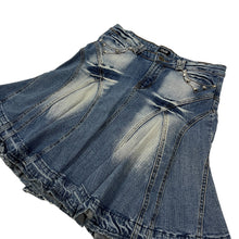 Load image into Gallery viewer, Women&#39;s Dolce &amp; Gabbana Studded Denim Skirt - Size M
