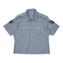 Load image into Gallery viewer, US Air Force Raw Hem Uniform Shirt - Size M
