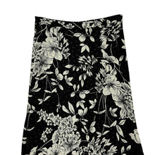 Load image into Gallery viewer, Women's Reversible Floral &amp; Polkadot Maxi Skirt - Size S
