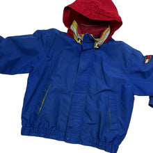 Load image into Gallery viewer, Tommy Hilfiger Color-Blocked Hooded Windbreaker - Size L
