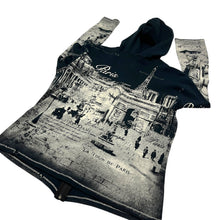 Load image into Gallery viewer, Women’s Jess &amp; Jane Paris Scene All Over Print Zip Up Hoodie - Size XL
