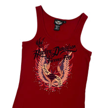Load image into Gallery viewer, Women&#39;s Harley-Davidson Studded Ribbed Tank - Size L
