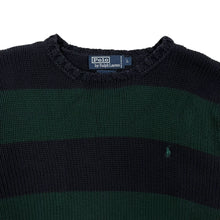 Load image into Gallery viewer, Polo By Ralph Lauren Striped Heavyweight Knit Sweater - Size L
