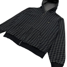 Load image into Gallery viewer, DC Shoe Co. All Over Print Thermal Zip Up Skate Hoodie - Size L
