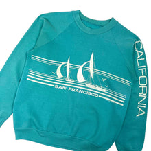Load image into Gallery viewer, 1984 San Francisco Sailing Crewneck Sweatshirt - Size S/M

