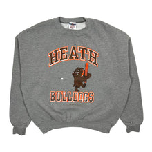 Load image into Gallery viewer, Heath Bulldogs Baseball Crewneck Sweatshirt - Size L
