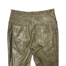 Load image into Gallery viewer, Women&#39;s Faux Snake Skin Low Rise Flared Pants - Size XS/S
