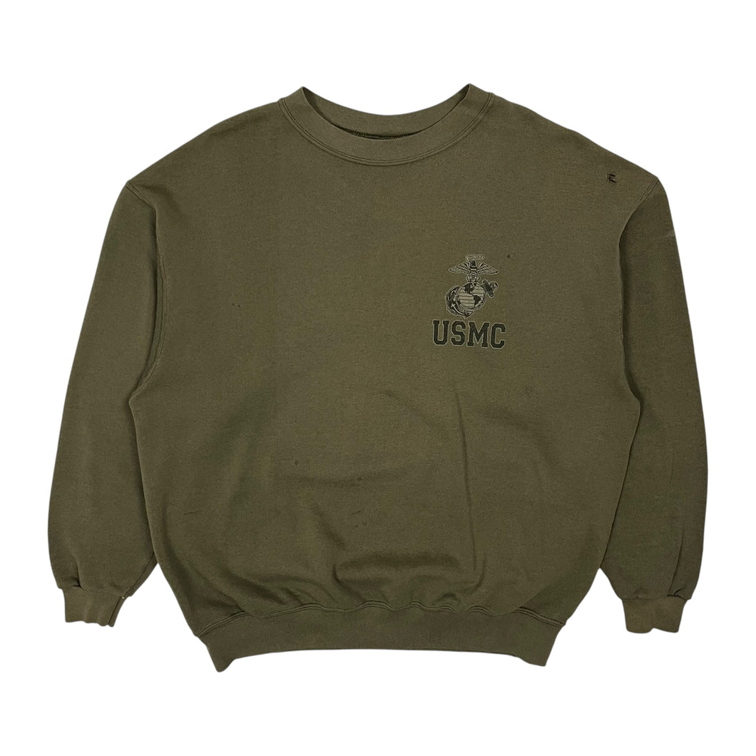 USMC Crewneck Sweatshirt - Size L