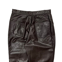 Load image into Gallery viewer, Women&#39;s Leather Trousers - Size XS
