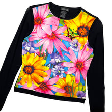 Load image into Gallery viewer, Women’s No Boundaries Stretch Floral Sheer Long Sleeve - Size S
