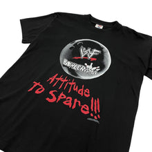 Load image into Gallery viewer, 1999 WWF Bowlerama Attitude To Spare Wrestling Tee - Size L
