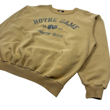 Load image into Gallery viewer, Notre Dame Fighting Irish Crewneck Sweatshirt - Size L
