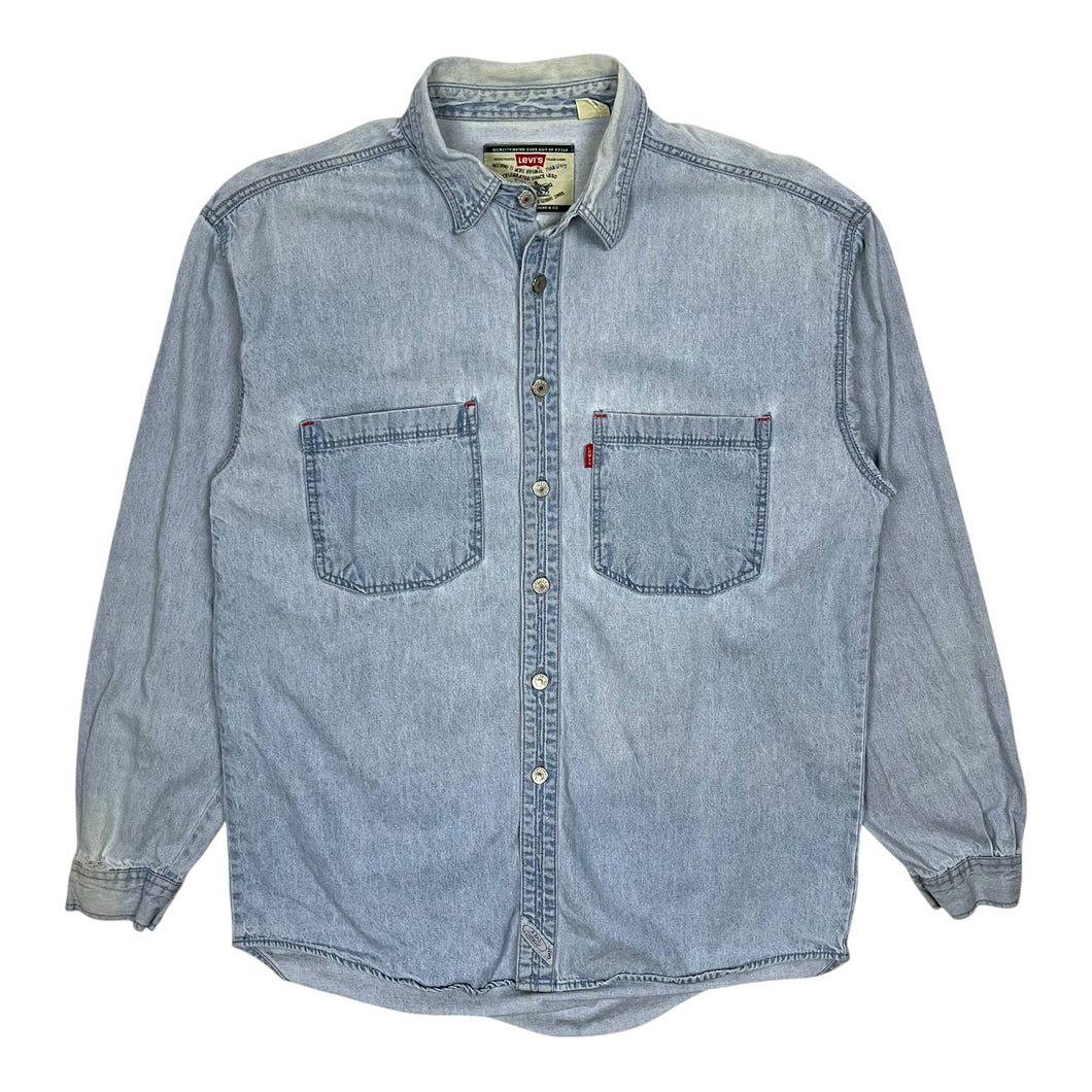 Levi's Button Down Denim Shirt - Size L