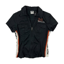 Load image into Gallery viewer, Women&#39;s Harley-Davidson Zip Up Mechanic Shirt - Size S
