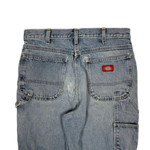 Load image into Gallery viewer, Dickies Work Repaired Denim Jeans - Size 32&quot;
