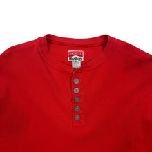 Load image into Gallery viewer, Marlboro Unlimited Ribbed Henley Long Sleeve -Size L

