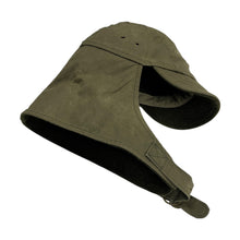 Load image into Gallery viewer, Filson Custom Made Waxed Full Face Trapper Hat - Size M/L
