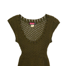 Load image into Gallery viewer, Women's Say What? USA Made Crochet Mini Dress - Size M
