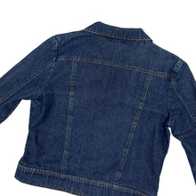 Load image into Gallery viewer, Women&#39;s Ub Jeans Cropped Denim Trucker Jacket - Size S
